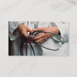 Cartão de visita da prática médica