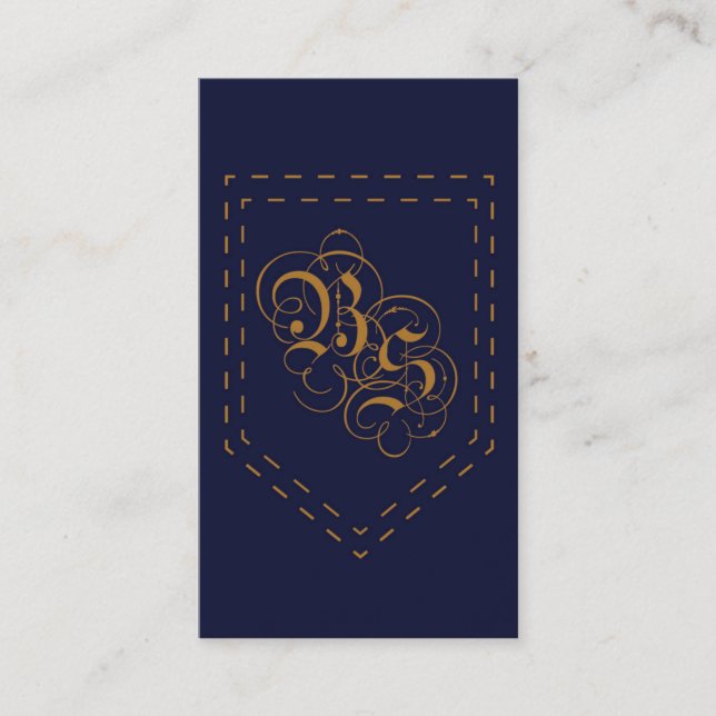 Cartão de visita da roupa (Frente)