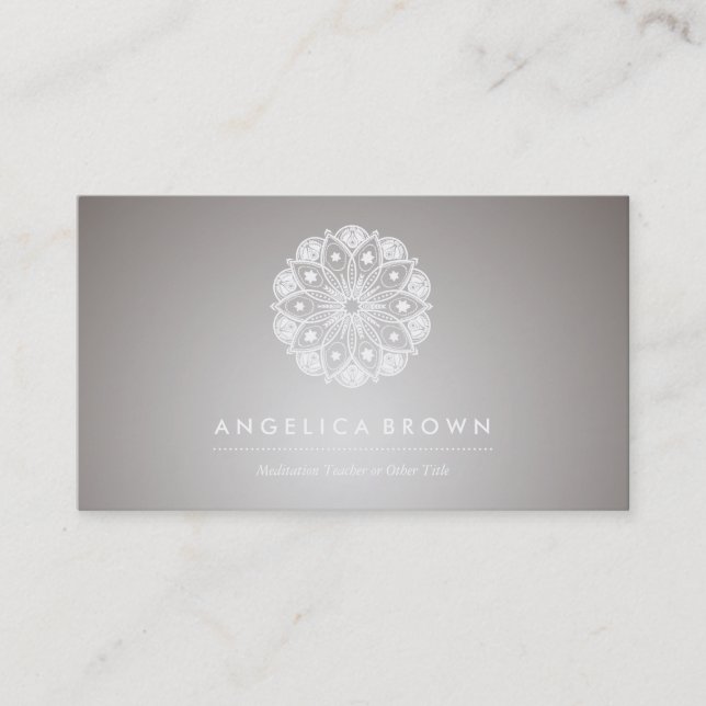 Cartão de visita da saúde & do bem-estar do (Frente)