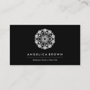 Cartão de visita da saúde & do bem-estar do