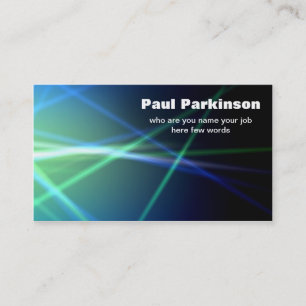 cartão de visita da tecnologia da eletricidade do