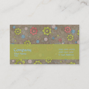 Cartão De Visita Da terra