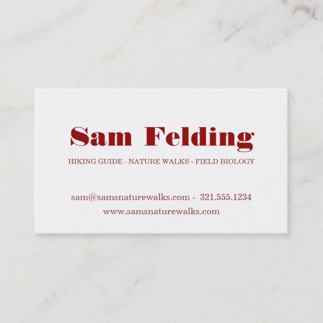 Cartão de visita da traça - para Lepidopterist (Frente)