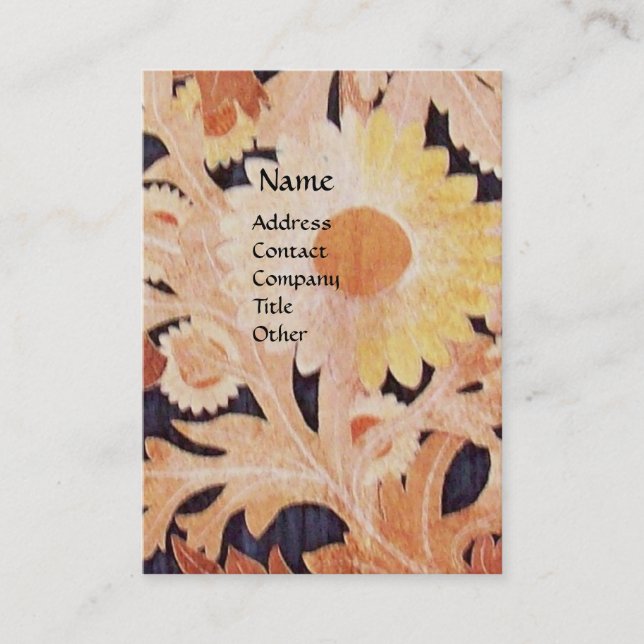 CARTÃO DE VISITA DAISY / MARGUERITE / MARGHERITA (Frente)