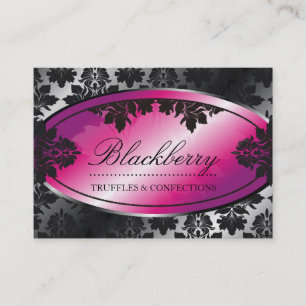 Cartão De Visita damasco da trufa de 311-Sweet Blackberry