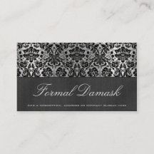 Damasco Formal Horizontal - Preto