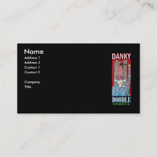 CARTÃO DE VISITA DANKY DOODLE INDICA