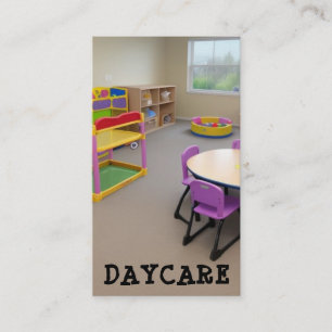 Cartão De Visita Daycare Play Room