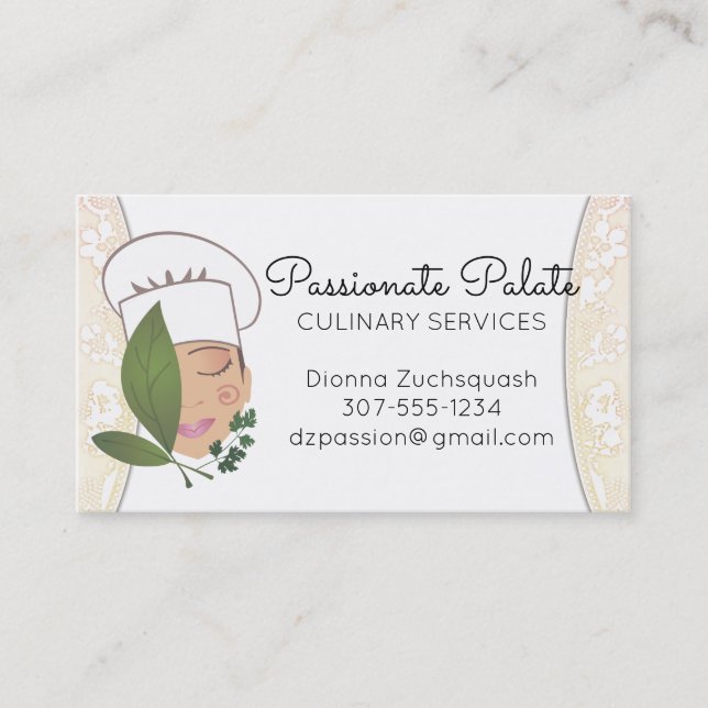 Cartão de visita de abastecimento das ervas (Frente)