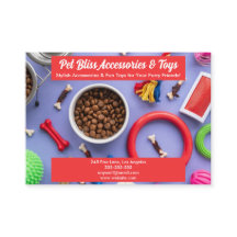 Cartão de visita de Acessórios e Suprimentos de Pe