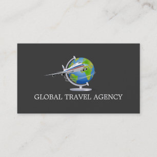Cartão de Visita de Agente de Agência de Viagens G