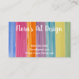 Cartão de visita DE ÁGUA