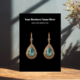 Cartão de visita de Altura Personalizada Simples P