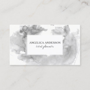 Cartão de visita de Aquarela