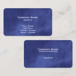 Cartão de visita de Aquarela Violeta Roxa