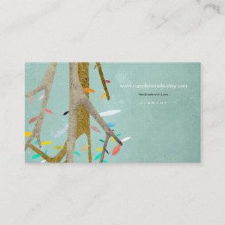 Cartão de visita de árvore