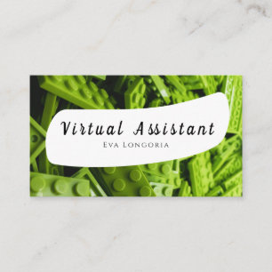 Cartão de Visita de Assistente Virtual