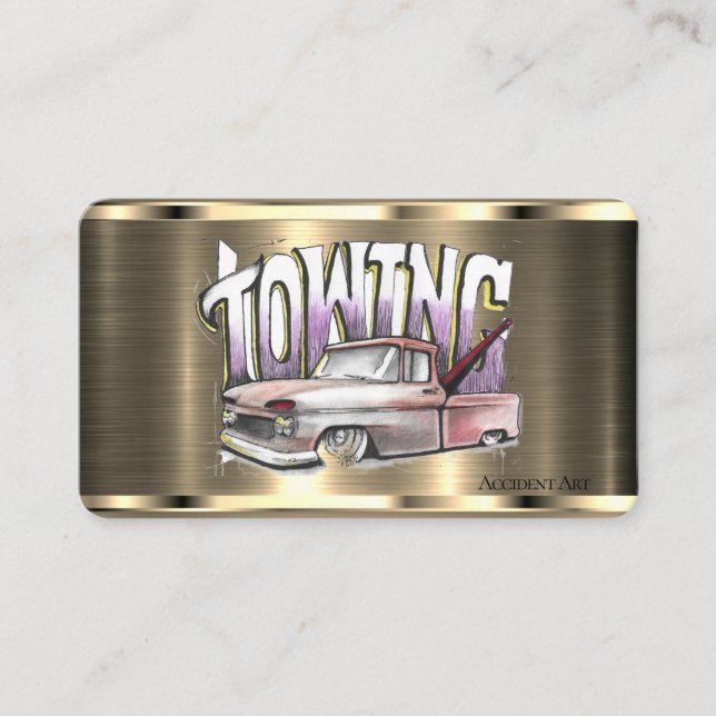 Cartão de visita de AutoModelo (Frente)