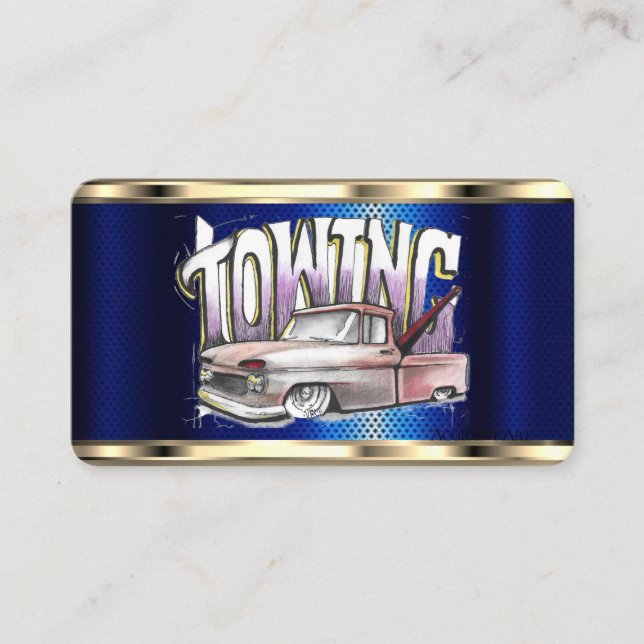 Cartão de visita de AutoModelo (Frente)