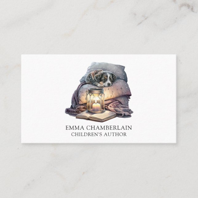 Cartão de visita de Autor de Capoeira e Livro para (Frente)