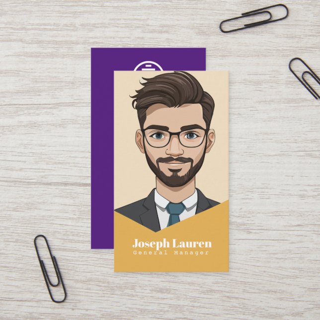 Cartão de visita de Avatar (Frente/Verso In Situ)