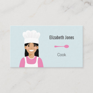 Cartão de visita de Avatar de Cook Personalizado