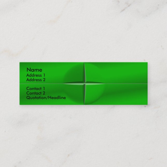 Cartão de visita de Azulejos de Quadrados Perdidos (Frente)