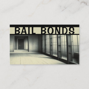 Cartão de visita de Bail Bonds