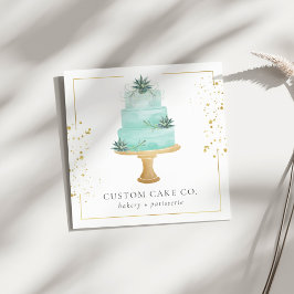 Cartão de visita de Bakery Personalizado