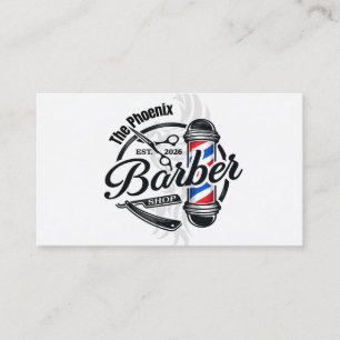 Cartão de Visita de Barbearia