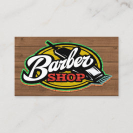 Cartão de Visita de Barbearia
