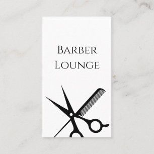 Cartão de Visita de Barbearia
