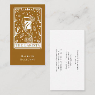 Cartão de Visita de Barista Tarot