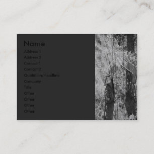 Cartão de visita de Barras de Rodas Antigas