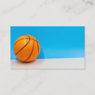 Cartão de visita de basquetebol