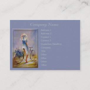 Cartão de visita de Bicicleta Vintage