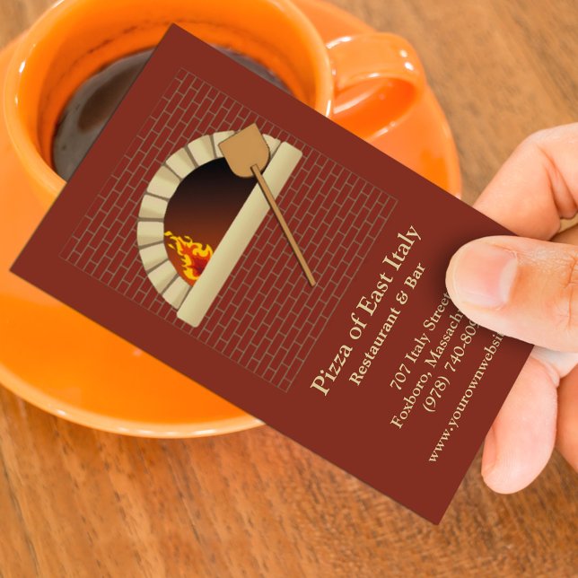 Cartão de visita de Brick Bakery (Criador carregado)