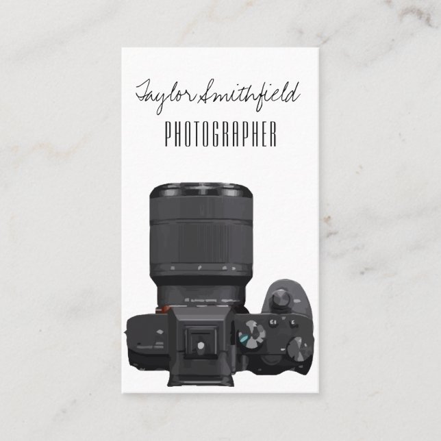 Cartão de visita de câmara (Frente)