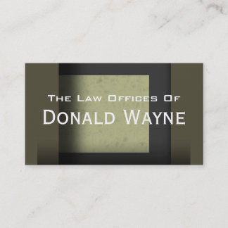 Cartão De Visita De "cartão de visita Donald Wayne"