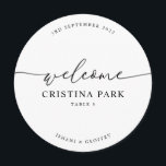 Cartão de Visita De Casamento Minimalista Arredond<br><div class="desc">NOTA: Personalize este modelo individualmente adicionando o nome de convidado e adicione cada cartão de menu ao carrinho separadamente. Projetado para coordenar com a Coleção de Convite Caseiro "Puro". Para alterar os detalhes, clique em "Detalhes". Para mover o texto ou alterar o tamanho, a fonte ou a cor, clique em...</div>