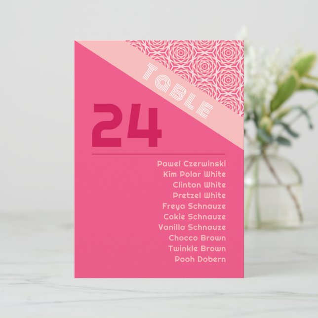 Cartão de Visita de Casamento Vermelho de Rosas Ge (Em pé/Frente)