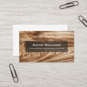 Cartão de visita de chão e de martelo profissionai