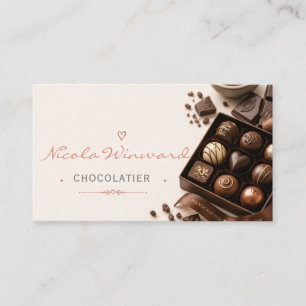 Cartão de Visita de Chocolatier