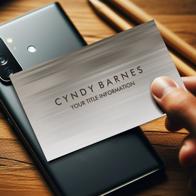 Cartão de visita de Cinza de  quente (Criador carregado)