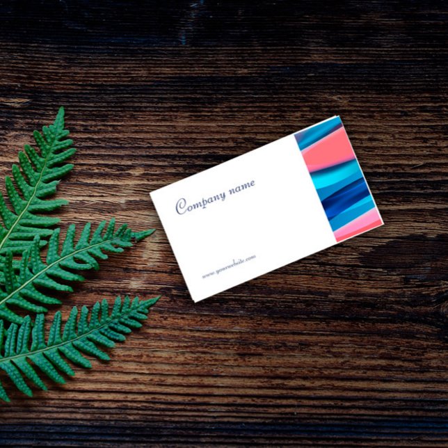 Cartão de visita de código de QR abstrato minimali (Criador carregado)