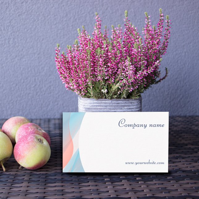 Cartão de visita de código QR abstrato minimalista (Criador carregado)