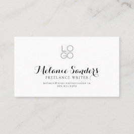 CARTÃO DE VISITA DE CÓDIGO QR ADICIONADO DE B&W MO