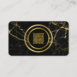 cartão de visita de código qr do designer gráfico