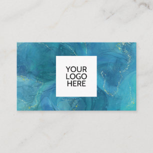 Cartão de visita de Código QR do Logotipo Agilizad