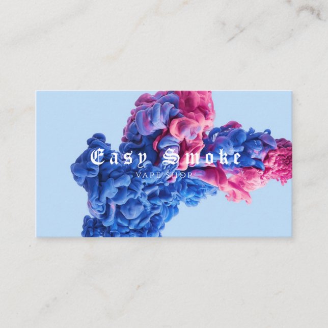 Cartão de visita de Compro de Fumos Corolentos (Frente)